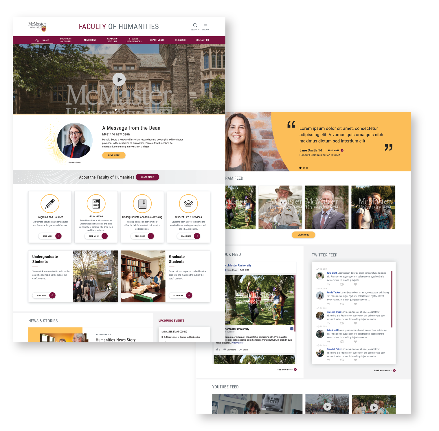 McMaster Homepage